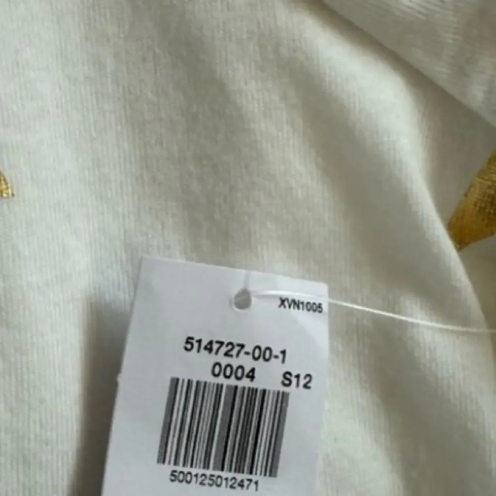 Old Navy Gold Stars Long-Sleeve Square Neck Fit and Flare Dress